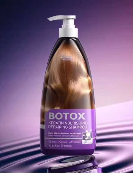 Keratynowy Szampon z Kolagenem Odżywiający Odbudowujący Regenerujący