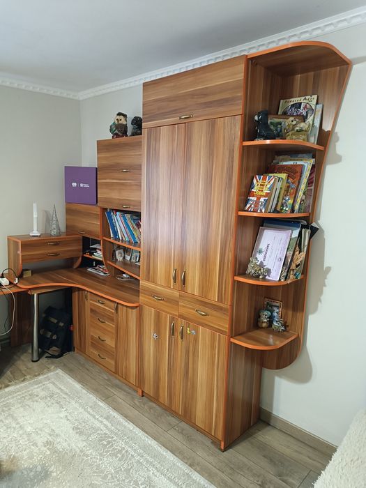 Шафа для одягу, ноутбука та книжок