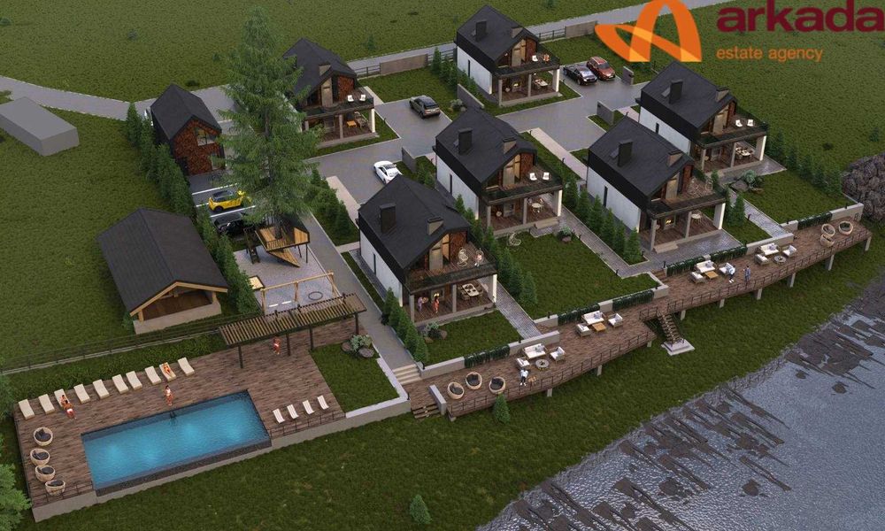 Продам котеджне містечко в Карпатах біля річки! Татарів.