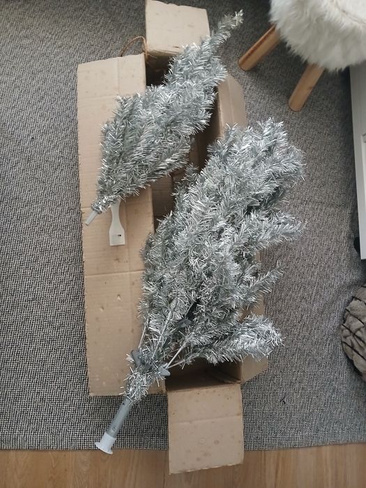 Árvore de natal  cinza