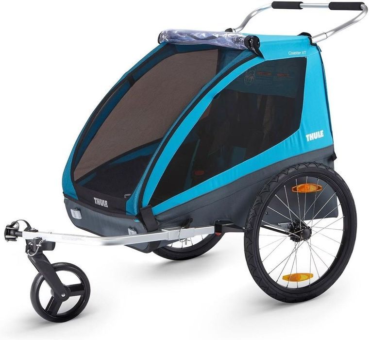 Przyczepka ,Wózek Thule Coaster  Xt 2 Dla Dzieci Niebieska