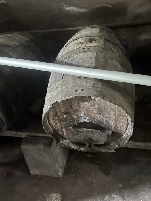 Pios e dorna em madeira antigos