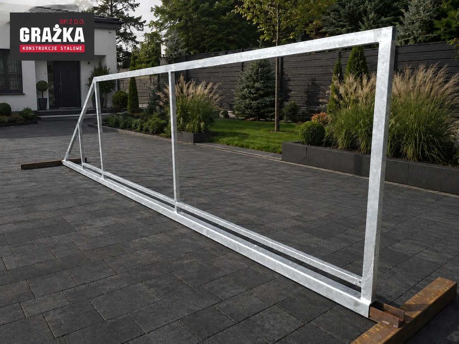 Brama przesuwna rama ocynk 4mx1,5m PRODUCENT