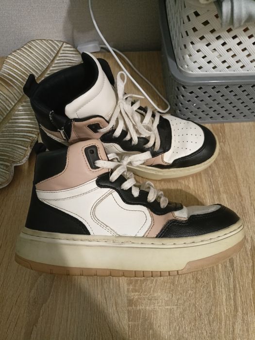 Хайтопи Zara 35 р,кросівки високі,снікерси