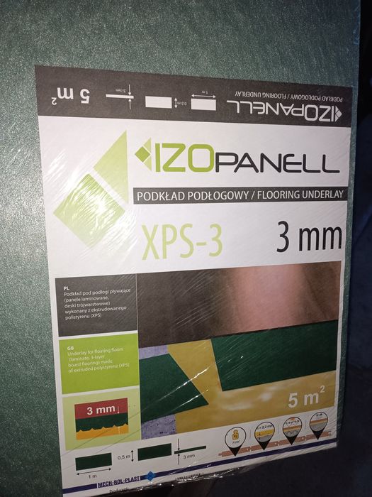 Podkład pod panele 3mm