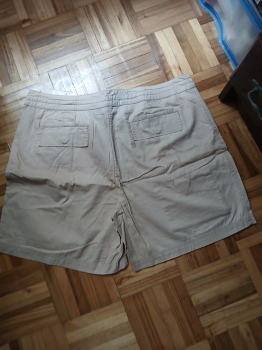 Calções  La Redoute T:48 bege