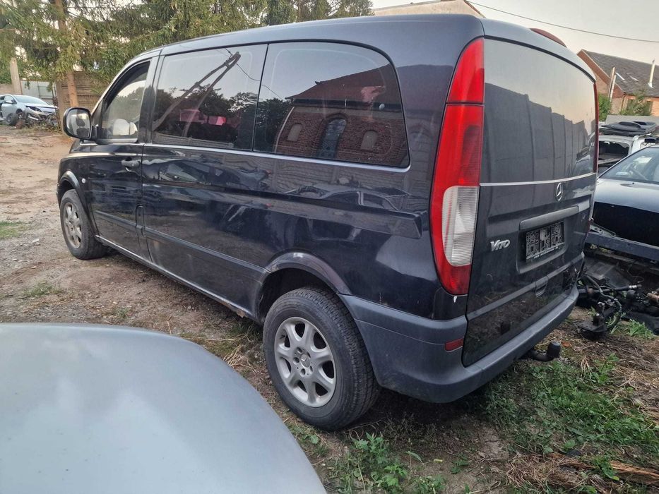 ćwiartka tył tylna mercedes vito viano  639 lak 9154