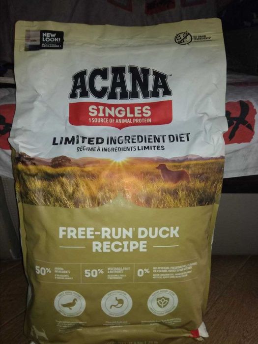 Корм Acana Free-Run Duck на вагу