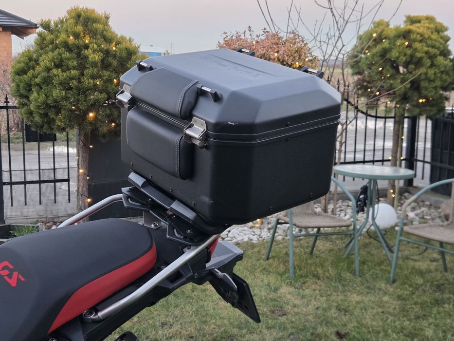 Kufer centralny motocyklowy BMW Wunderlich X Case 48 stan jak nowy  gw