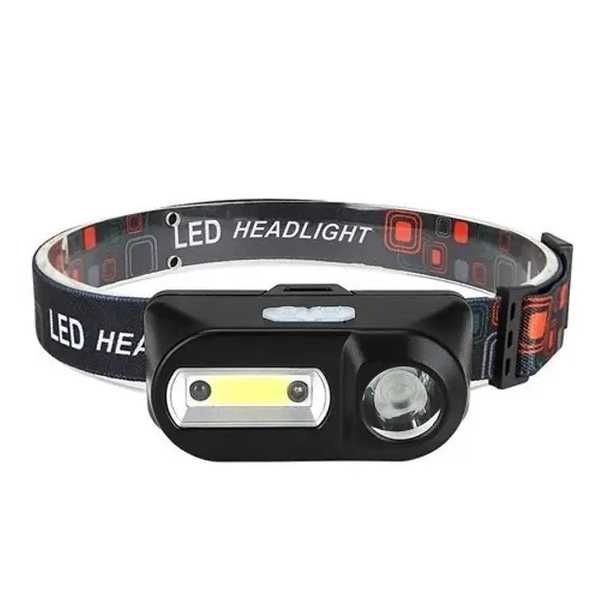 Налобный Фонарик Kx 1804А Xpe Cob С датчиком движения