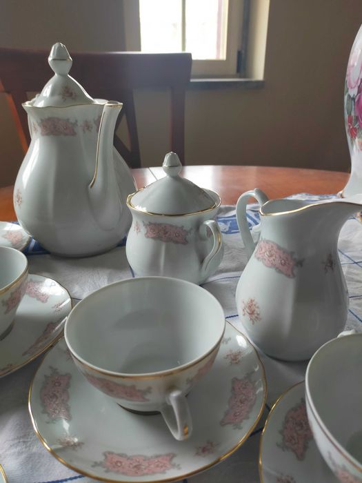 Serviço de Chá da SPAL Porcelanas Portuguesas - Novo