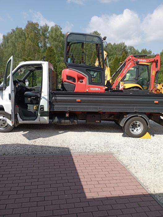 Usługi koparką ładowarka i minikoparka