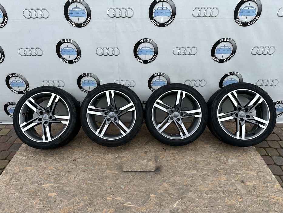 Диски R18 Et40 Audi A4 A5 A6 A7  S-Line Колеса з резиною в зборі Ауді А4 Б9 диски с лайн