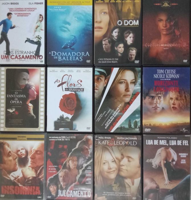 Lote 36 DVDs originais