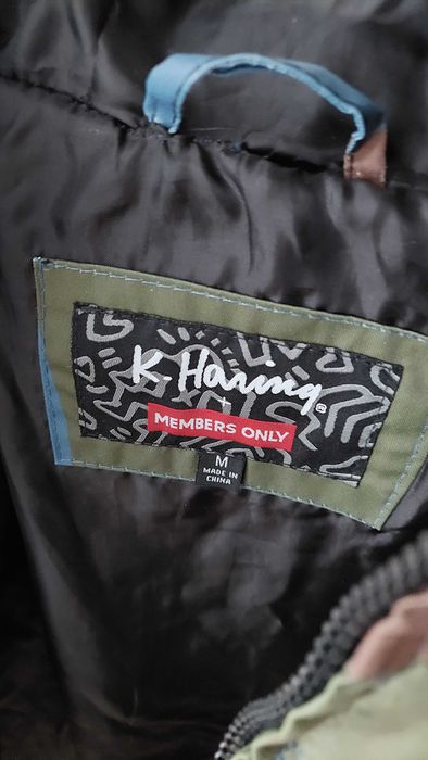 Kurtka zimowa K.Haring members only r.M/L