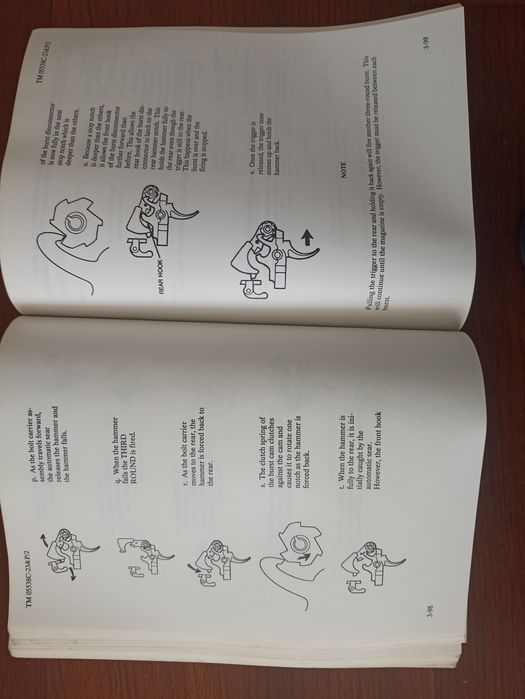 Livro manual carabina M16