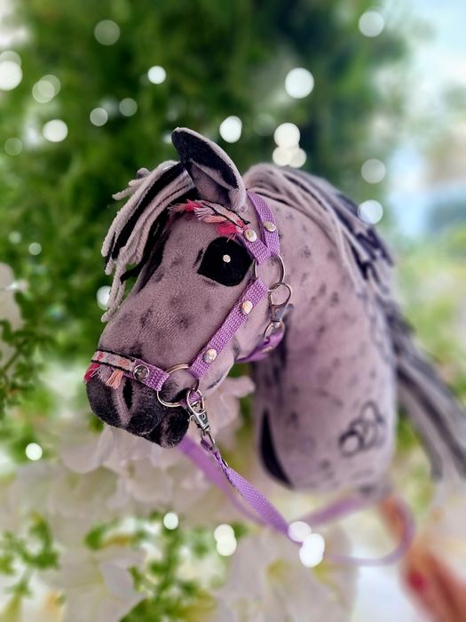 Hobby horse a4  ,jabłkowity,ogłowie ,wodze