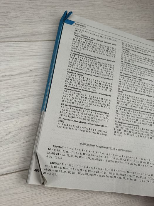 Книга для підготовки до нмт історія