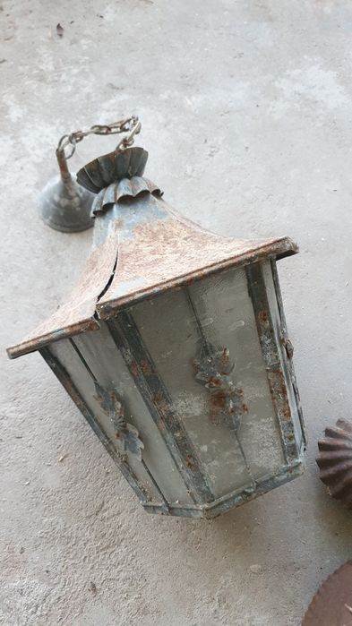 Candeeiros de parede em ferro para exterior
