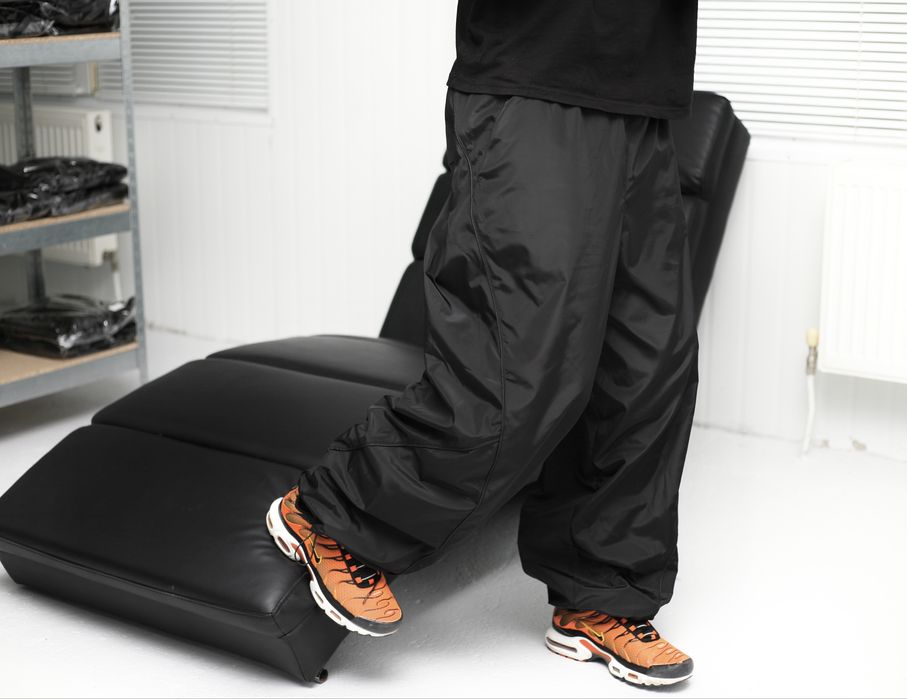 Широкие спортивки нейлон BAGGY NYLON sweatpants track pants штаны бегг