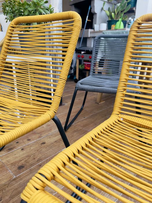 Cadeiras refeição 3 unid HOMA