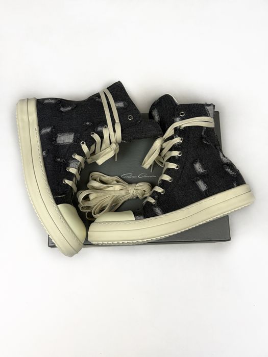Rick owens ramones high кеди кросівки 41 42 43 та 44 розмір