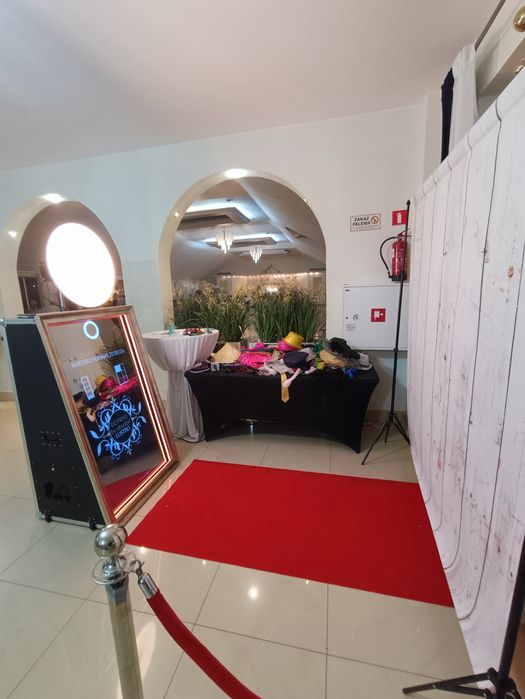 Fotolustro, fotobudka 360, ciężki dym, drinkbar, miłość, iskry!!