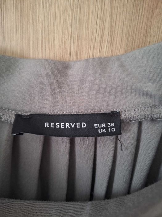 Spódnica Reserved rozmiar 38 plisowanq szara