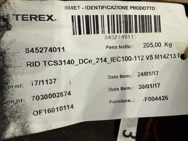 Brevini TCS3140DCSE nowy reduktor do dźwigu