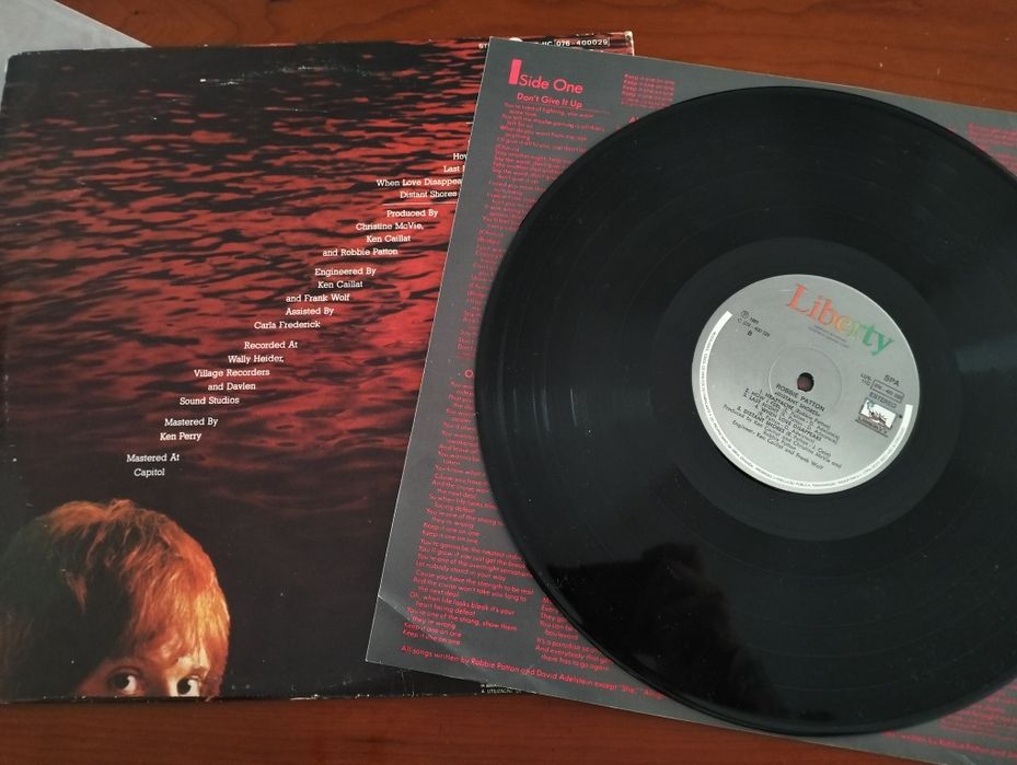 Disco de vinil LP Robbie Patton