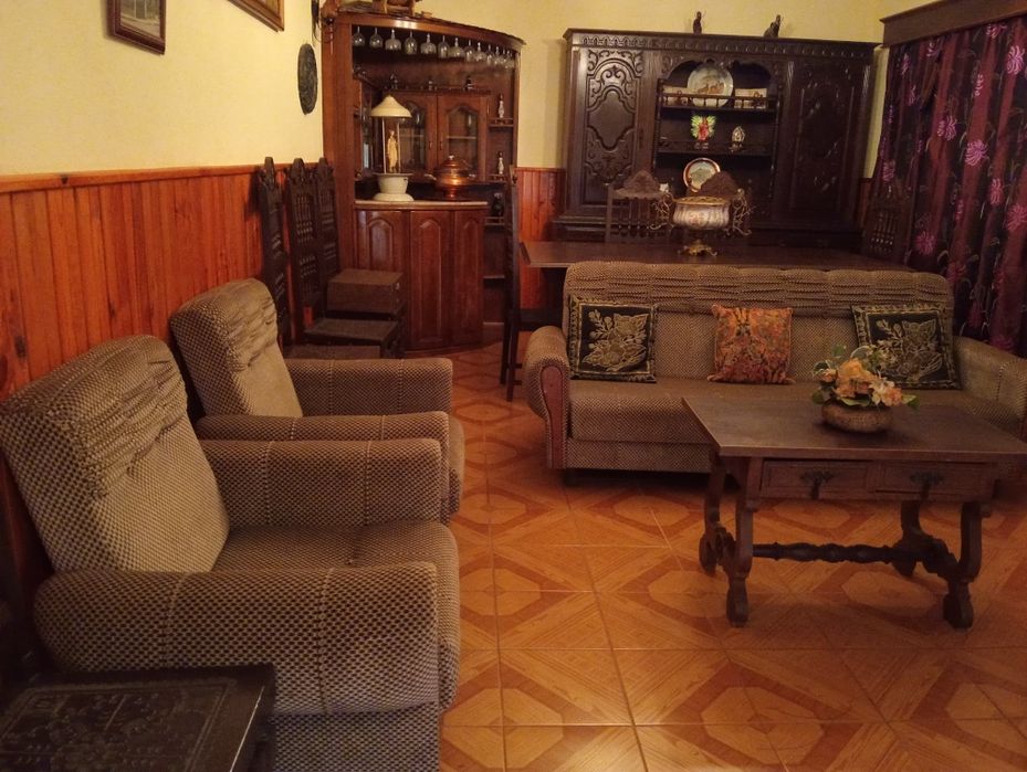 Mobília de Sala de Estar e Jantar Completa