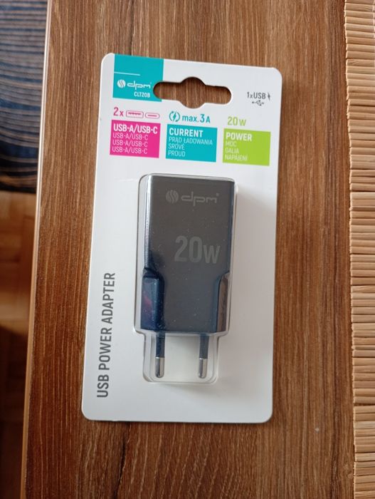 Ładowarka USB A/ USB C