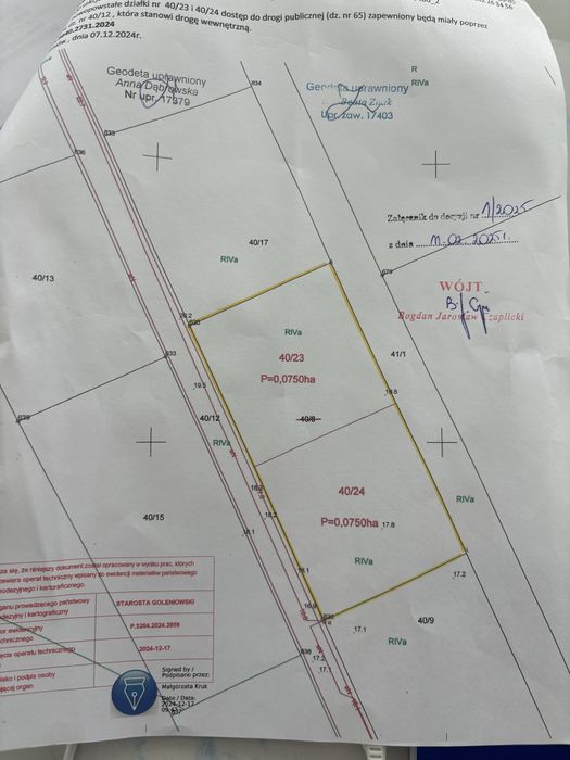 Przybiernów 750m z warunkami zabudowy!!