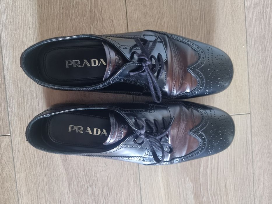 Prada туфли лоферы оксворды