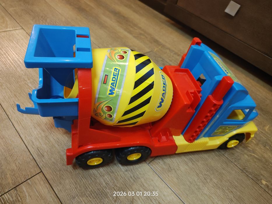 Duża betoniarka Wader jak nowa