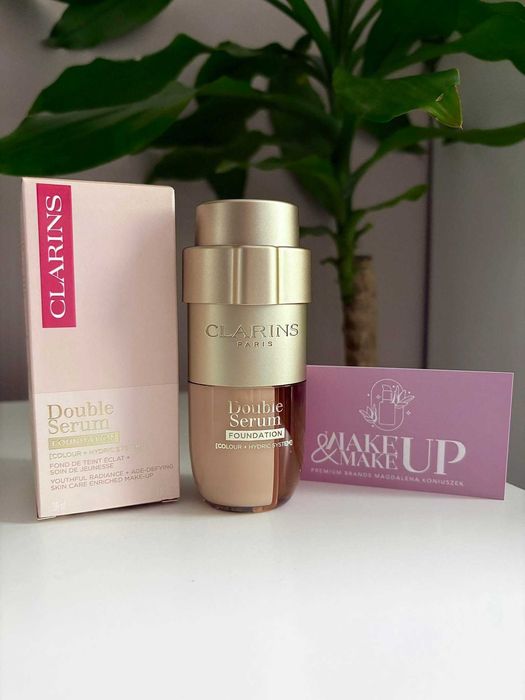 Clarins Double Serum Foundation. Odcień L5N.