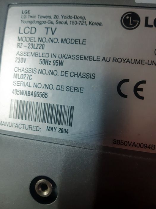 Monitor ou TV " LG" 29 plgs