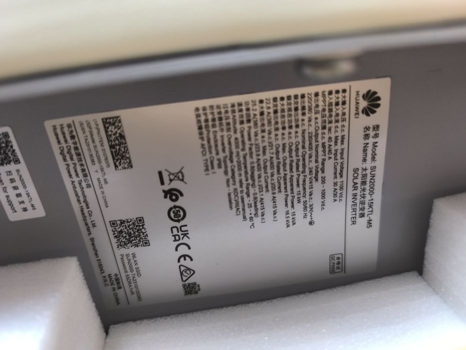 Інвертор Huawei sun2000 15ktl M2, 15ktl M5, 15 кВ
