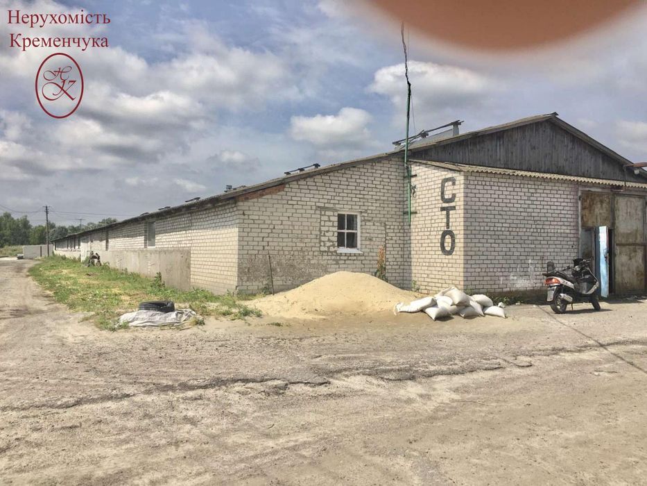 Оренда виробничих та складських приміщень Піщане