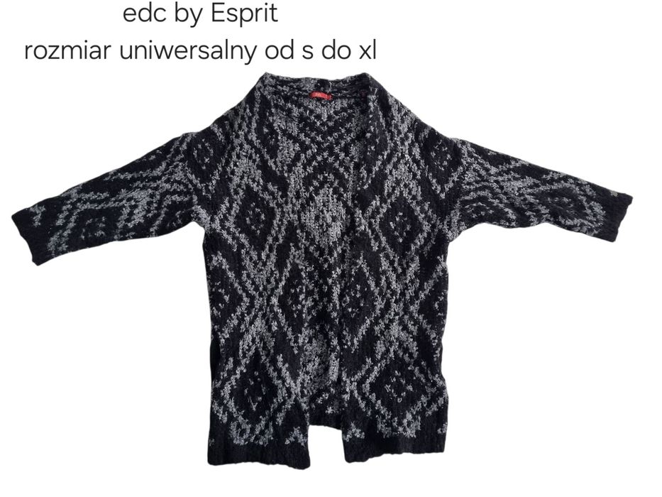 Sweterek kardigan edc by Esprit rozmiar od s do xl