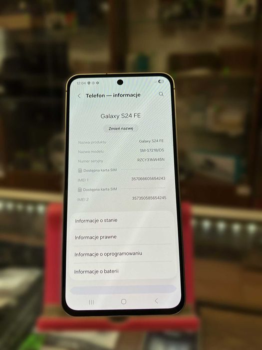 Samsung galaxy s24 fe w idealnym stanie