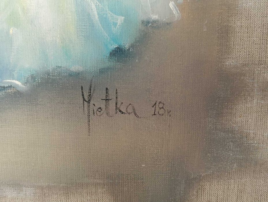 Mietka, Mieczyslawa Izdebska Lazorek , obraz olejny na plotnie