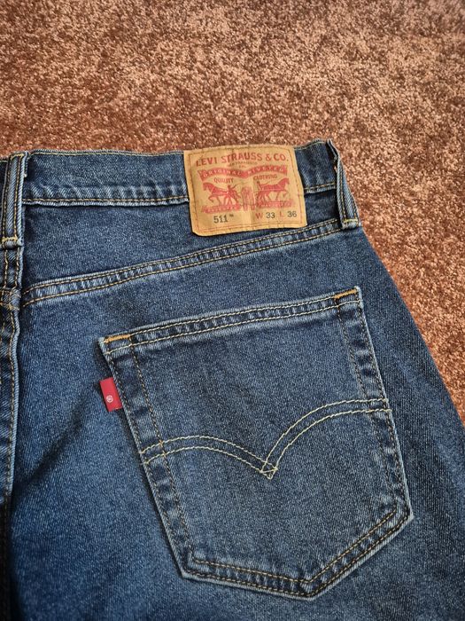 Spodnie jeansowe Levis 511 r.33/36