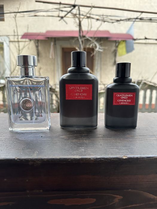 Givenchy gentelmen only, VERSACE pour homme
