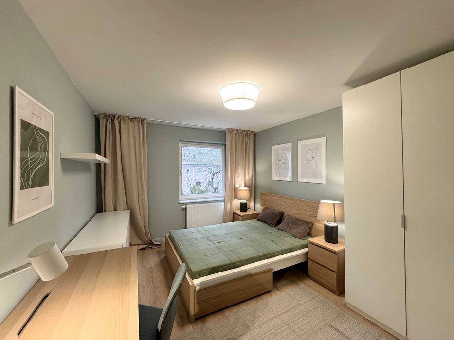 55m2,3pok,wysoki standard,umeblowane/Psie Pole/max 2-3 os.