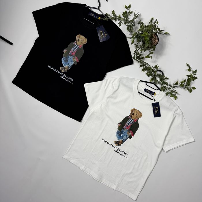 Футболка Polo Bear Ralph Lauren S-XL поло бір тішка ведмідь