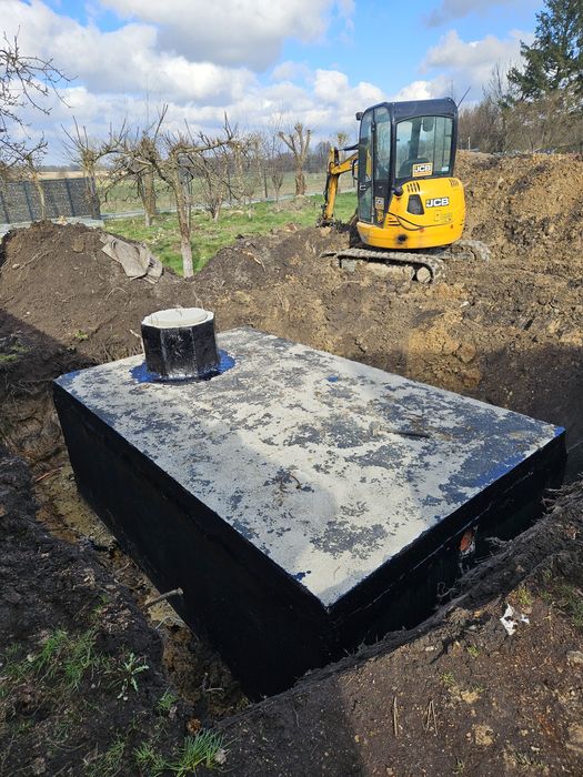 Zbiornik betonowy szambo lub deszczówka, piwniczki  Sprzedaż Montaż