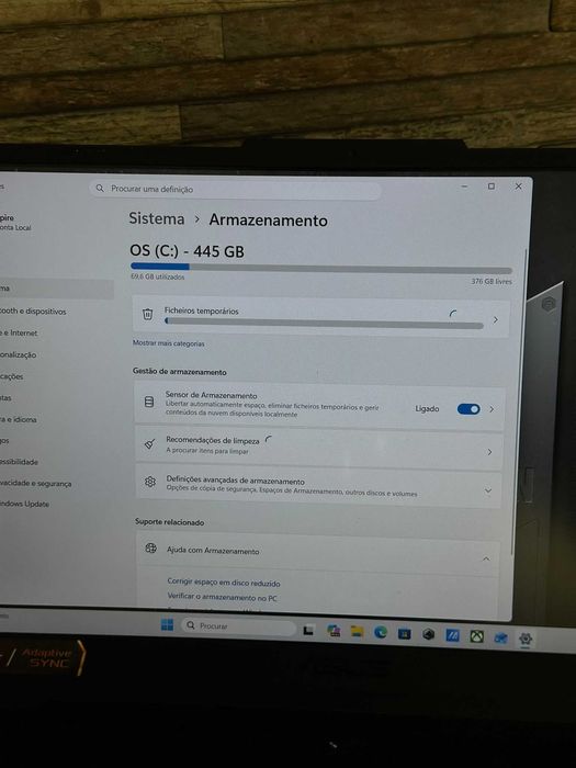 Portátil Gaming ASUS TUF A15 (FA507RF) – Ryzen 7 6800HS | RTX 2050 | 16GB RAM | 512GB SSD