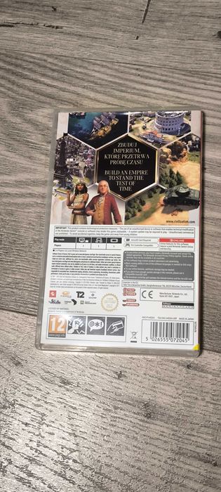 Nintendo Switch Civilization VII pudełkowa kartridż