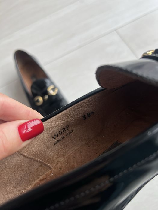 Черные кожаные лоферы Bally